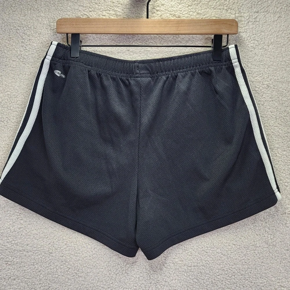 Adidas Nebraska Huskers‎ Mesh Shorts Mens Medium Black Climalite Athletic Team